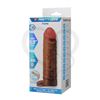Funda de Pene Texturizada en TPR con Aro Escrotal de Estimulación